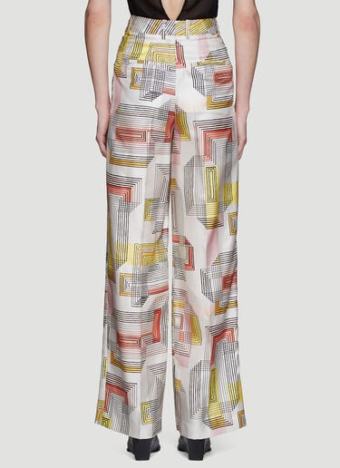 Silk Printed Pants Olivier Theyskens Silk Printed Pants Multi oli0235002