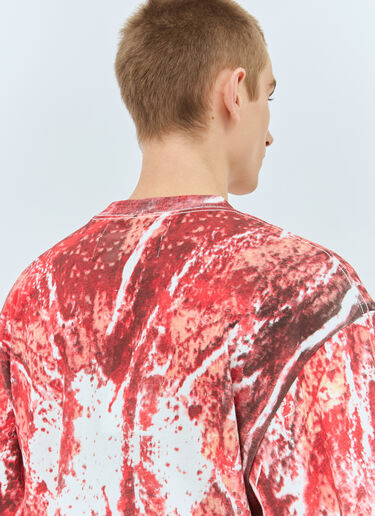 DEMMO Return To Flesh Long-Sleeve T-Shirt Red dem0159003