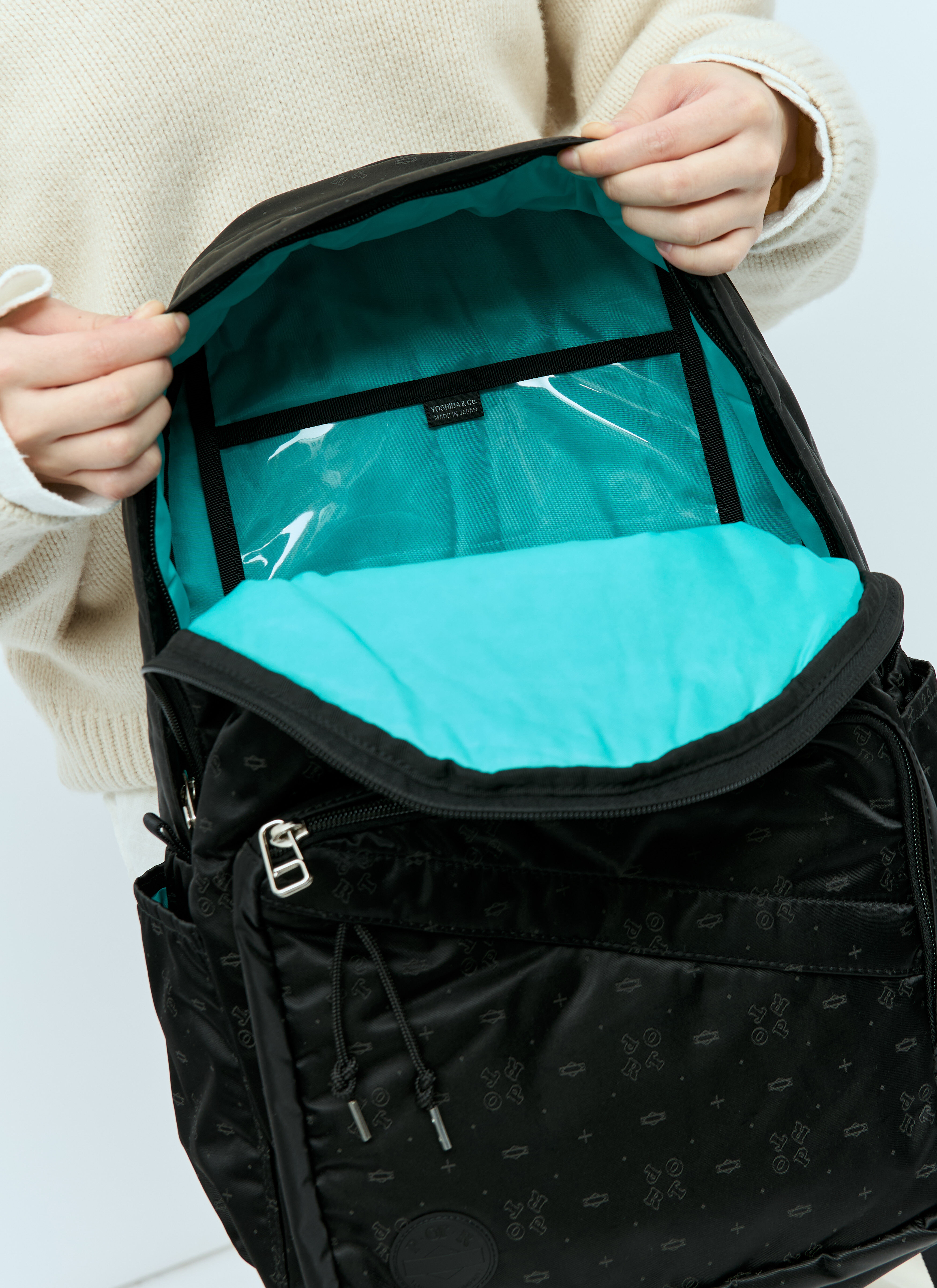 Porter-Yoshida & Co Men's' Monogram DayPack in Black | LN-CC®
