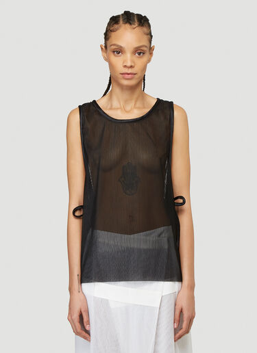 Plisse Top 032C Plisse Top Black cee0238005
