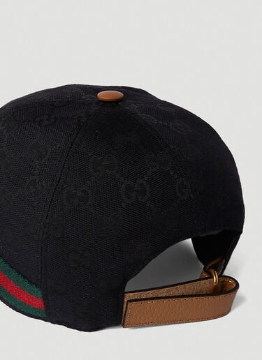 Gucci Monogram 帆布棒球帽 黑色 guc0351006
