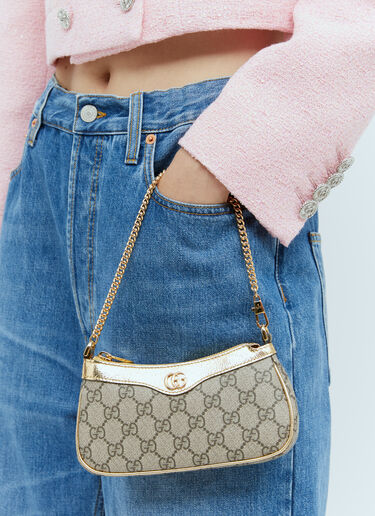 Gucci Ophidia Mini Shoulder Bag Brown guc0255222