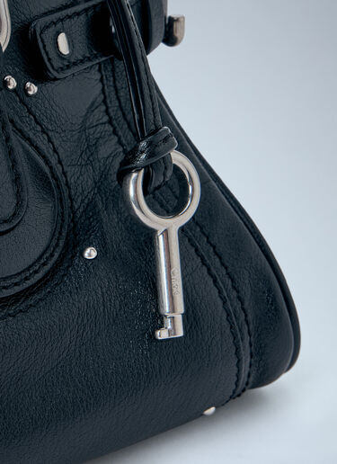 LN-CC® - Chloé: Paddington Full-Grain Leather Shoulder Bag - Black Chloé Paddington Full-Grain Leather Shoulder Bag Black chl0265047
