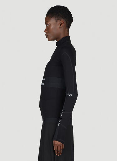 Brief-Patchwork Top Balenciaga Brief-Patchwork Top Black bal0254015
