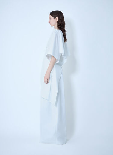 Jacquemus La Tunique Moisson Dress White jac0264008
