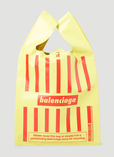 Balenciaga Monday Shopper Tote Bag Yellow bal0147077