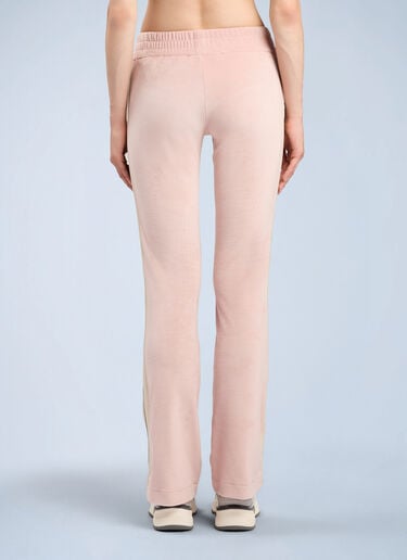 Palm Angels Logo Flare Chenille Track Pants Pink pma0264232