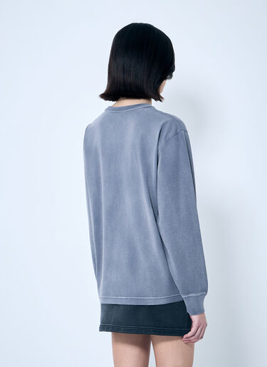 Alexander Wang Essential Puff Logo Sweatshirt Grey awg0259018