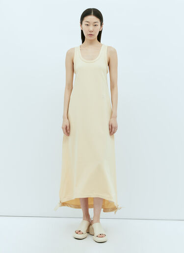Jil Sander+ 背心式中长连衣裙 黄 jsp0255002