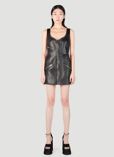 Versace Biker 连衣裙 黑色 vrs0251004