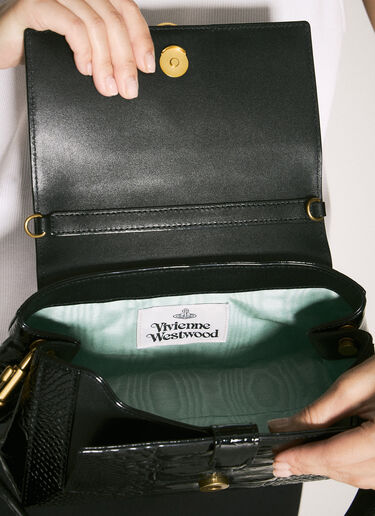 Vivienne Westwood Hazel 中号手提包 黑色 vvw0257008