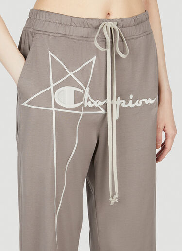 Rick Owens x Champion Dietrich Track Pants Grey roc0253010