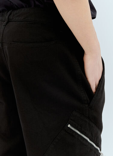 Jacquemus Le Cargo Marrone Pants Black jac0156003