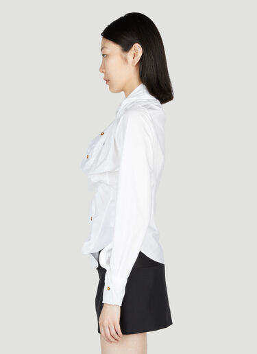 Vivienne Westwood Drunken Shirt White vvw0253015