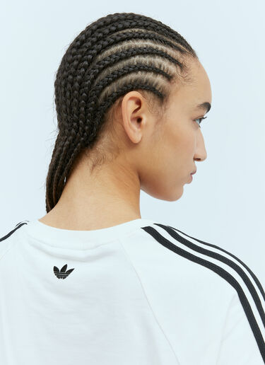 adidas by Wales Bonner 로고 아플리케 티셔츠 화이트 awb0354003