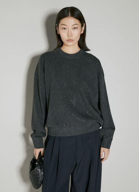 Alexander Wang Crystal Sweater Black awg0253059