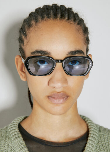 Our Legacy 어스 선글라스 블랙 ous0354004