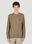 Brain Dead O'Dyed Long Sleeve Thermal T-Shirt Brown bra0353005