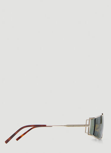 스퀘어 선글라스 Saint Laurent 스퀘어 선글라스 골드 sla0252107