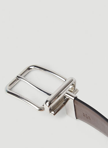 Prada Reversible Leather Belt Black pra0145054