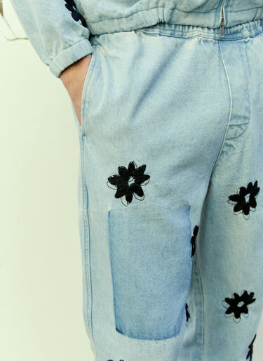 NOMA t.d. Flower Hand Embroidery Pants Blue nma0154010