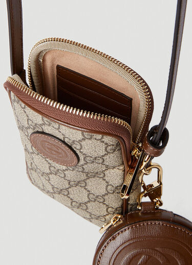 Gucci GG Retro Mini Crossbody Bag Brown guc0152160