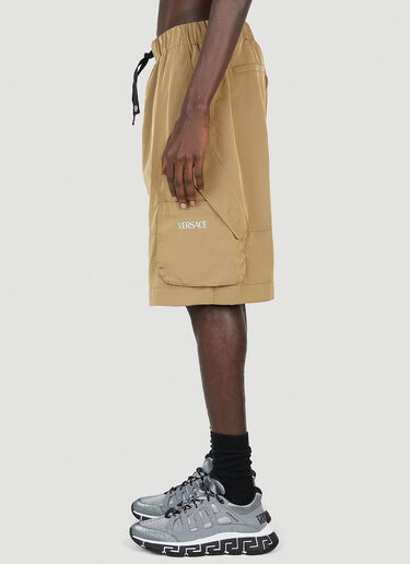 Versace Relaxed Cargo Shorts Brown ver0152018