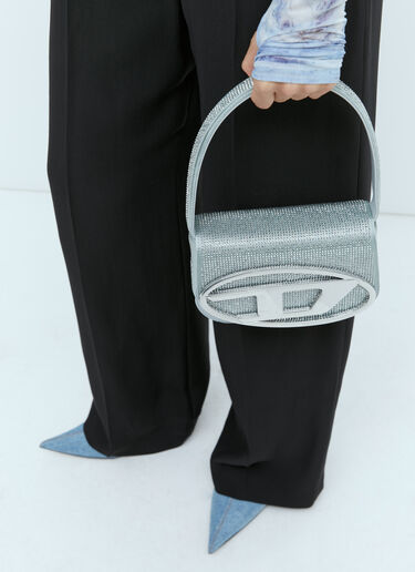 Diesel 1DR ショルダーバッグ シルバー dsl0254040