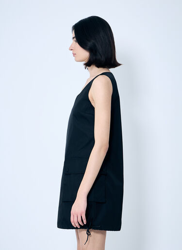 Prada Re-Nylon Mini Dress Black pra0260021
