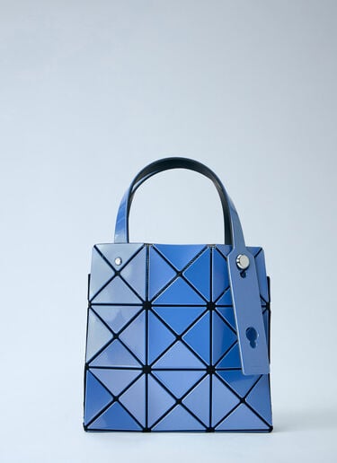 LN-CC® - Bao Bao Issey Miyake: Mini Carat Handbag - Blue Bao Bao Issey Miyake Mini Carat Handbag Blue bao0364011