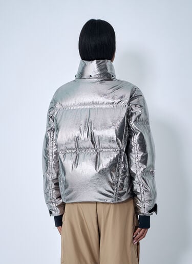 Moncler Grenoble Celaque Short Down Jacket Silver mog0262009