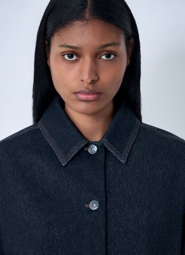 Max Mara Denim Jacket Navy max0263037