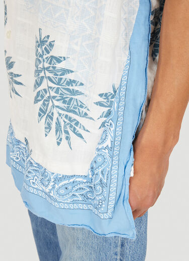 Aloha Bandana Print Shirt Bonum Aloha Bandana Print Shirt Blue bon0348009