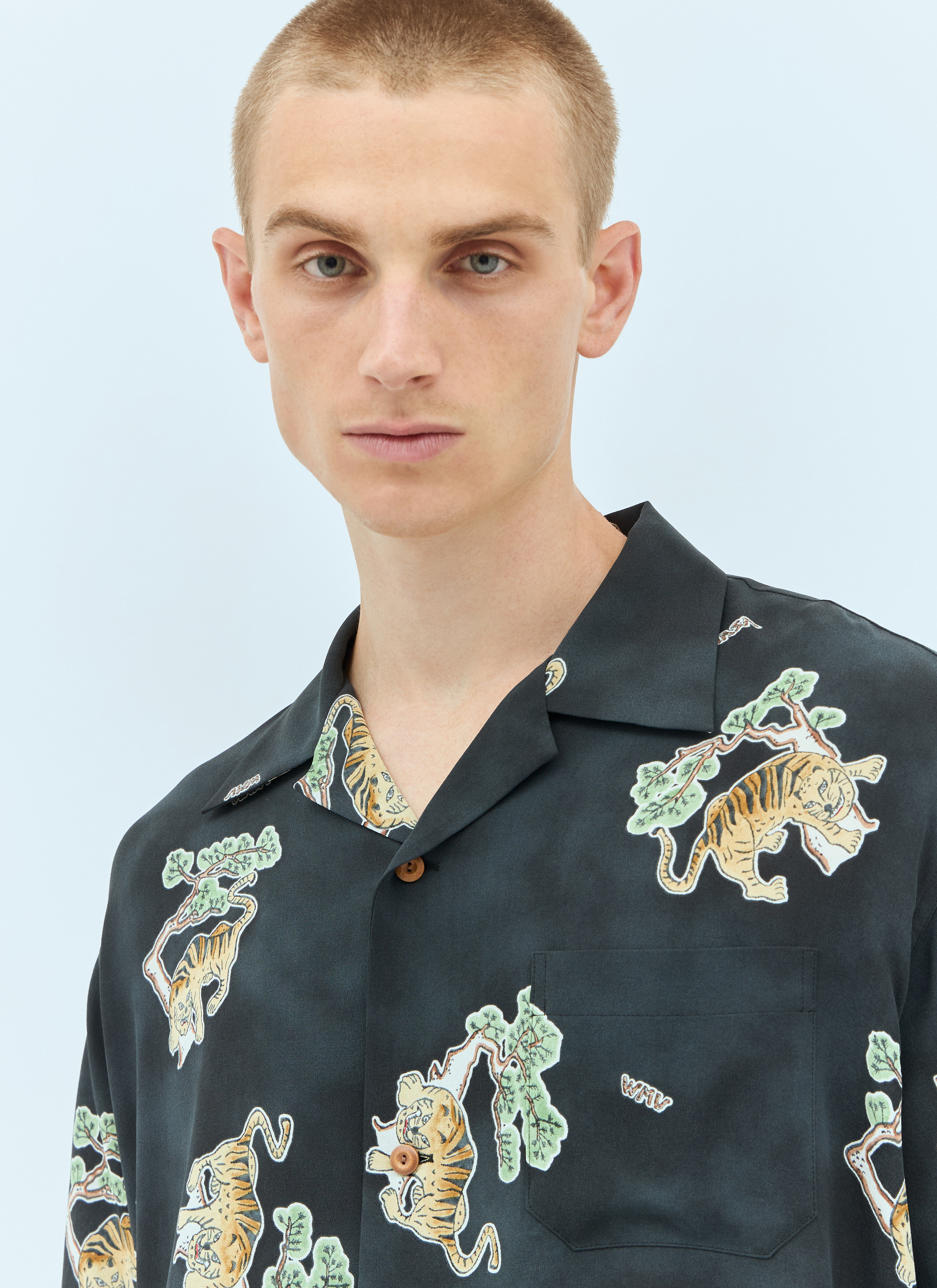 Visvim Men's' Copa Shirt in Black | LN-CC®
