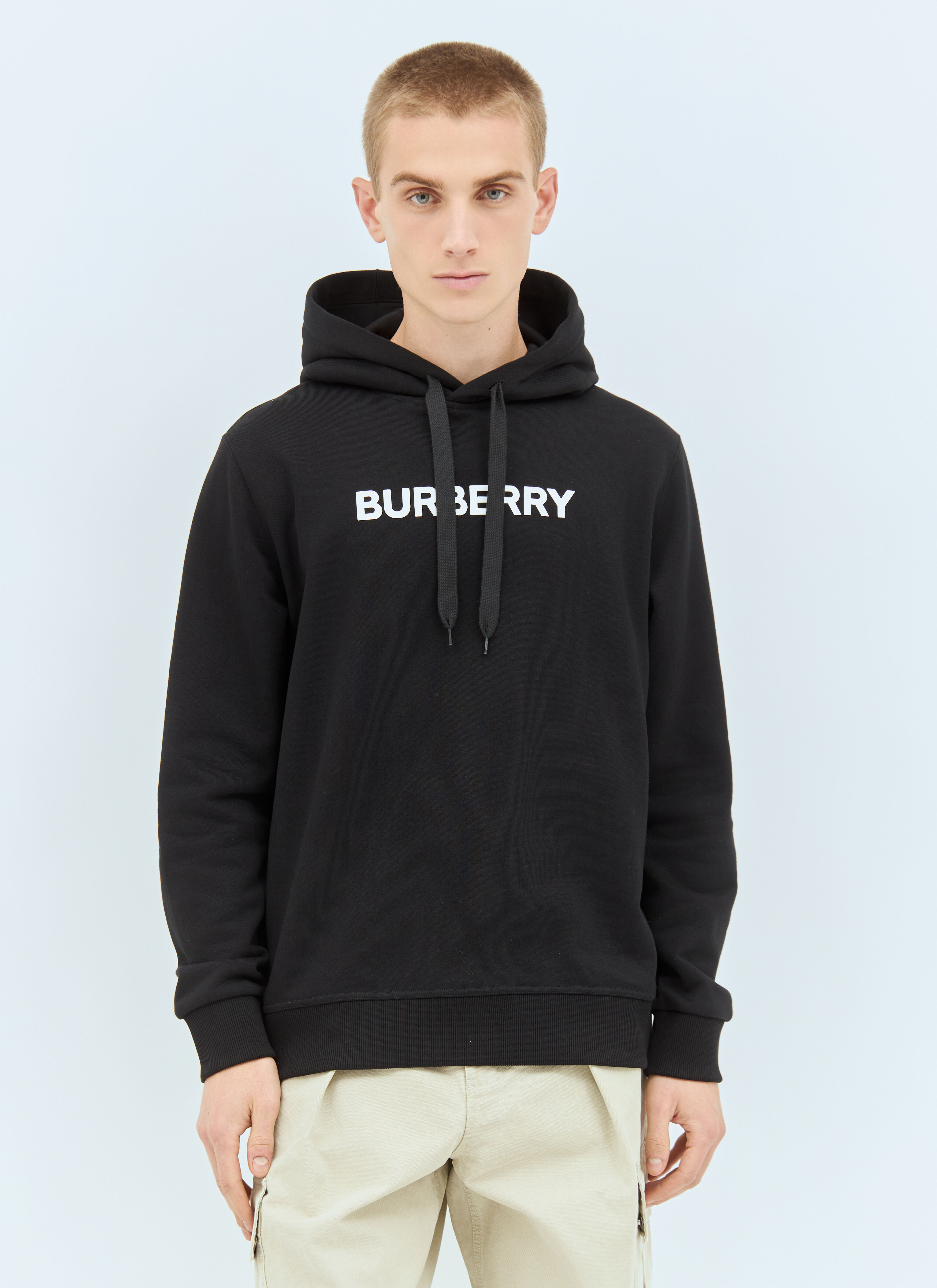 Burberry men's hooded sweatshirt outlet