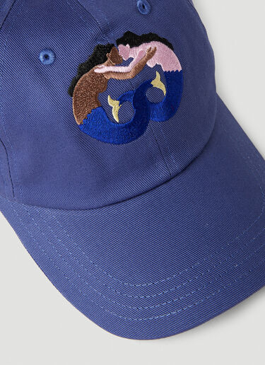 Carne Bollente Bare Mermaids Baseball Cap Blue cbn0352003