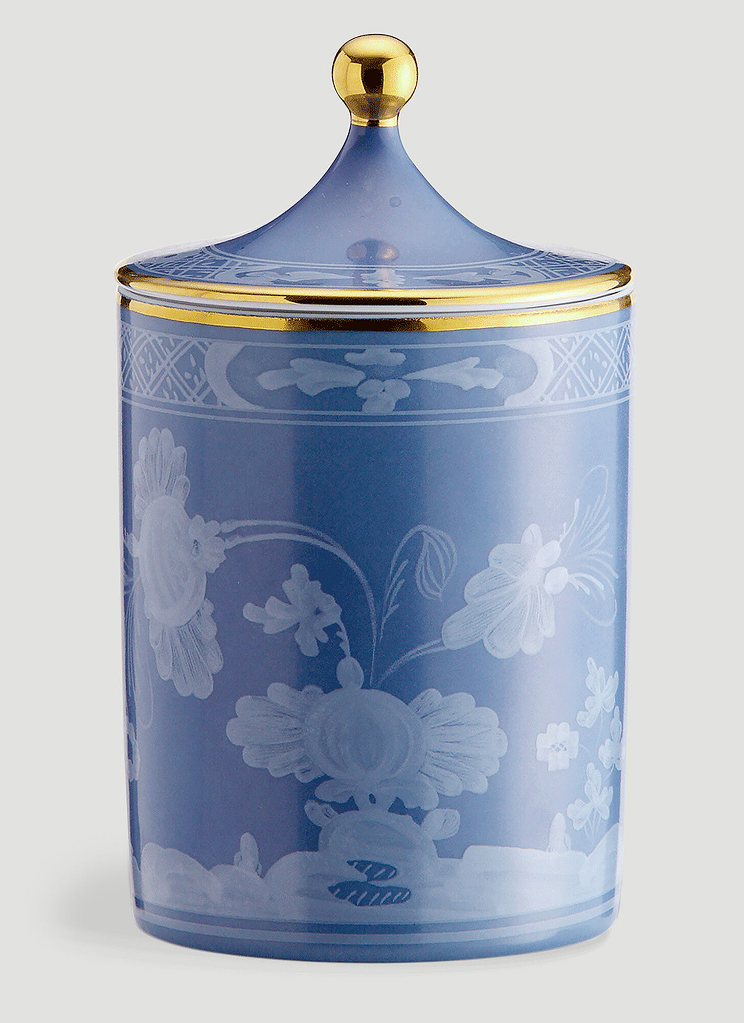 Ginori 1735 Oriente Italiano Candle In Blue