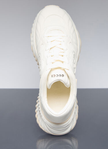 Gucci Ripple Leather Sneakers White guc0155095