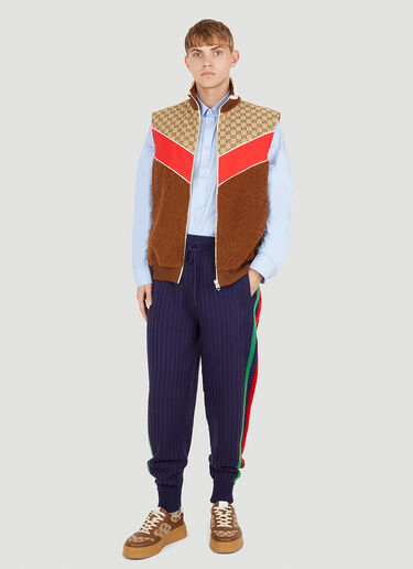 トラックパンツ Gucci トラックパンツ ダークブルー guc0151037