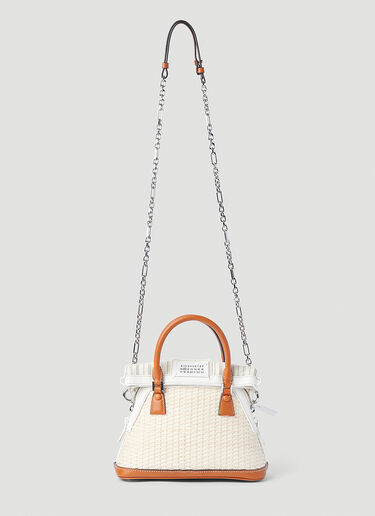 Maison Margiela 5AC Classique Micro Shoulder Bag White mla0251067