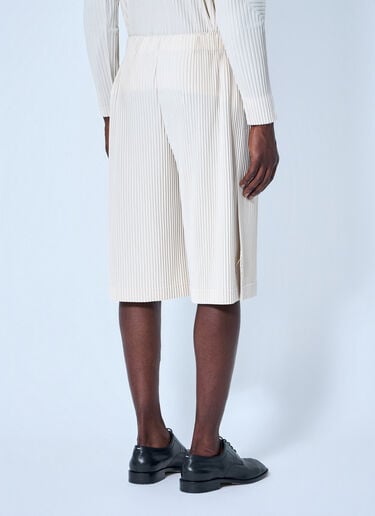 Homme Plissé Issey Miyake Pleated Shorts Beige hmp0164010