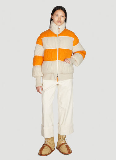 2 Moncler 1952 턴업 팬츠 크림 mge0250006