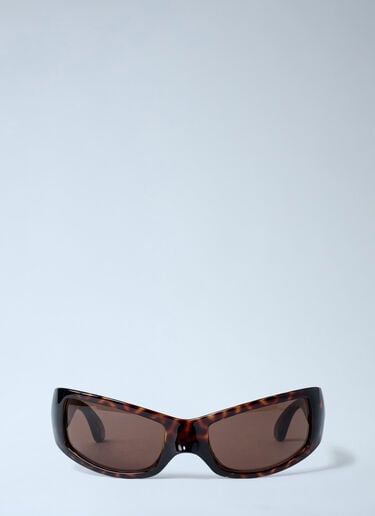Raven Cat Sunglasses Balenciaga Raven Cat Sunglasses Brown bal0162020