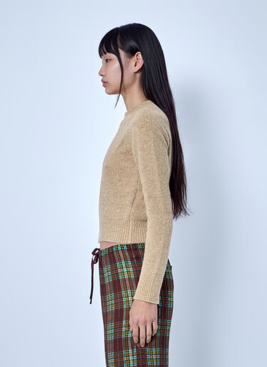 LN-CC® - Dries Van Noten: Texas Sweater - Beige Dries Van Noten Texas Sweater Beige dvn0266018