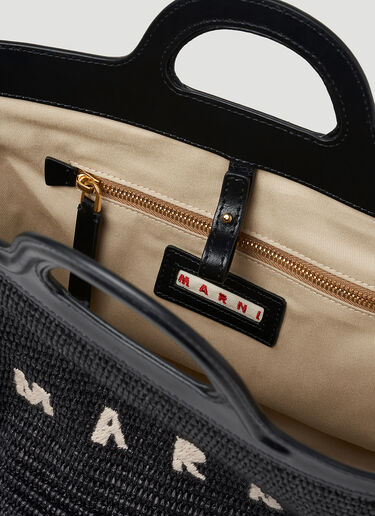 Marni Small Tropicalia Tote Bag Black mni0251040