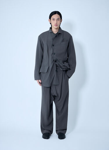 Vivienne Westwood Asymmetrical Wool Blazer Grey vvw0163001