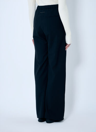 MM6 Maison Margiela Wool Tailored Pants Black mmm0259009