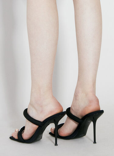 Alexander Wang Julie 圆管绊带高跟凉鞋 黑色 awg0255048
