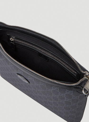Interlocking G Shoulder Bag Gucci Interlocking G Shoulder Bag Black guc0152234