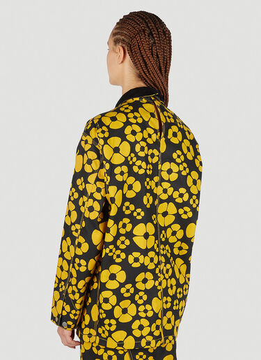 Marni x Carhartt 플로럴 프린트 재킷 옐로우 mca0250010
